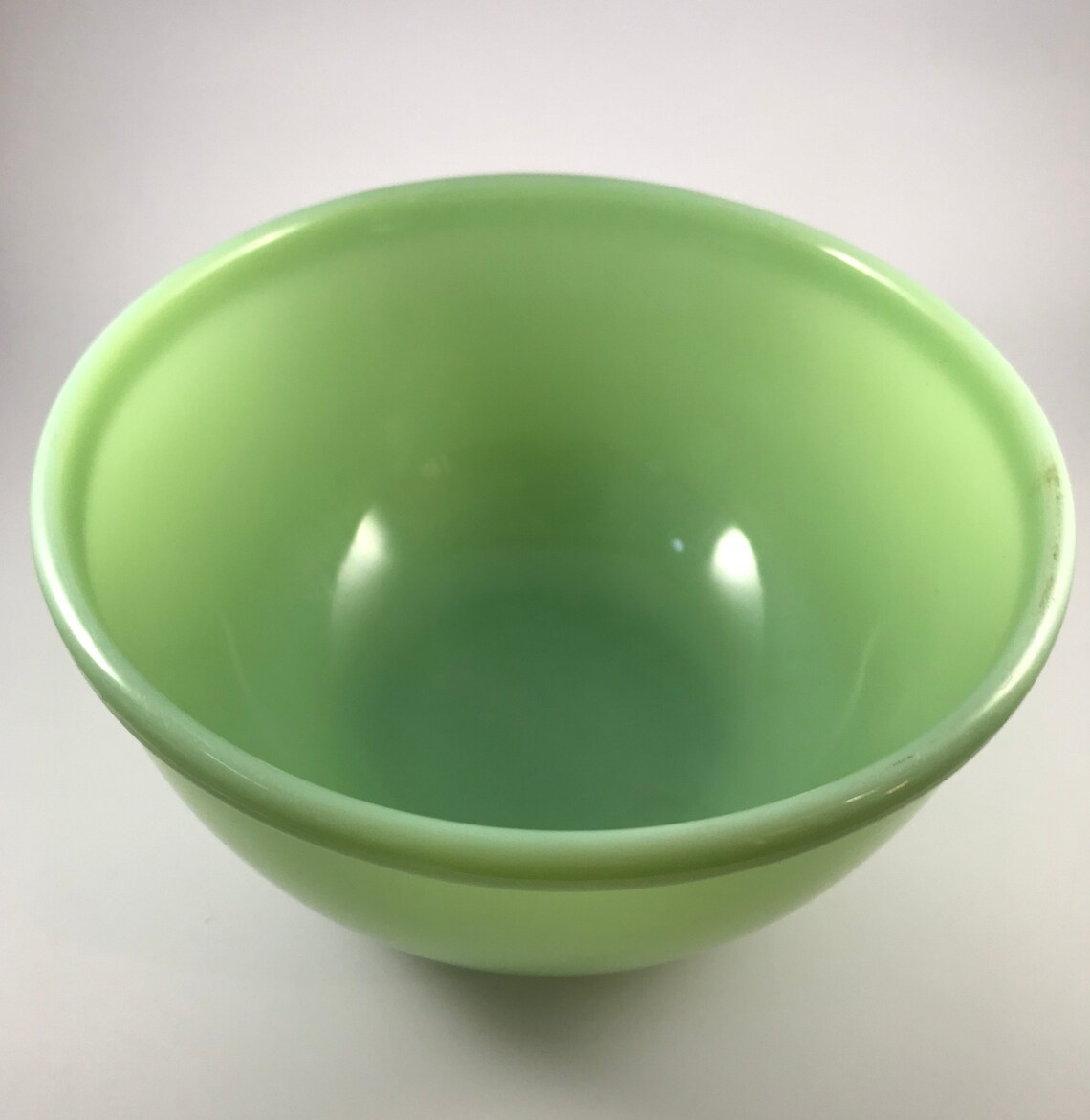 Authentic Jadite Jadeite 7 Mixing Bowl Etsy