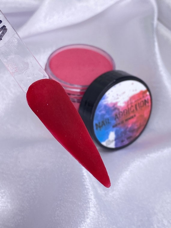 Dracula, Acrylic Powder, Red Acrylic Powder , Nail Supplies ,red Nail  Polish, Nail Cosmetics , Nail Art ,acrylic 