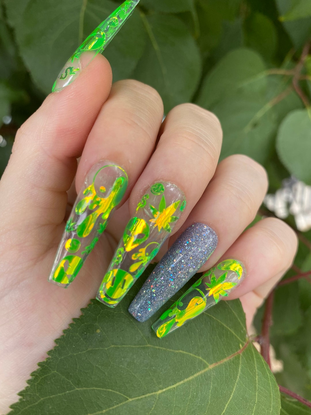 Press on Nailstrippy Set - Etsy Denmark