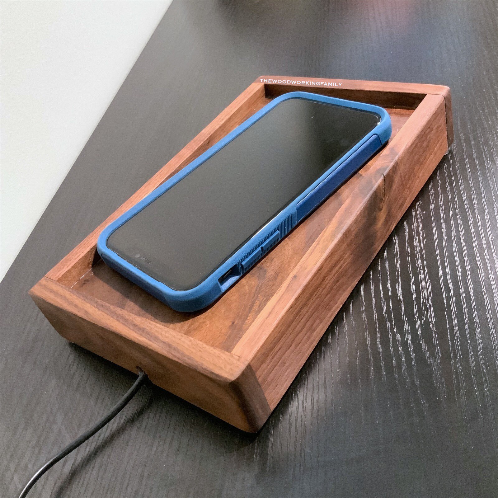 Wireless Charger Valet Tray Cell Phone Charger Desk Tray Etsy
