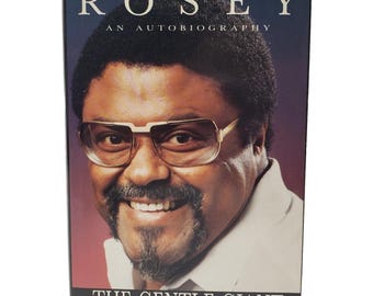Rosey Grier Signed The Gentle Giant Autographed Book Giants Rams Autobiography Sports Memoir 1986