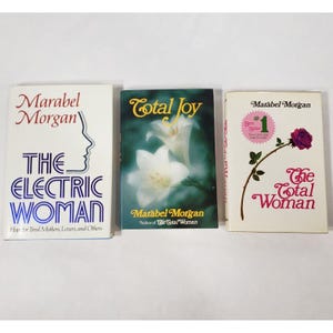 Marabel Morgan Books Lot Of 3 Christian Living Total Woman Total Joy Electric Woman Vintage Nonfiction Marriage Self Help Hardcover Set