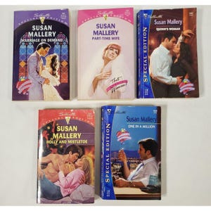 Hometown Heartbreakers Series Set Of 5 Books 2 4 5 9 10 Susan Mallery Novels Lot Harlequin Paperbacks Contemporary Silhouette Romance