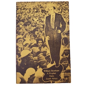 William Branham A Prophet Visits South Africa Stadsklev 1952 Christian Missions Nonfiction Paperback Book Evangelist Pentecostal Preaching