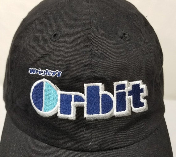Wrigley Orbit Gum Hat Black Baseball Cap 2005 Sum… - image 6