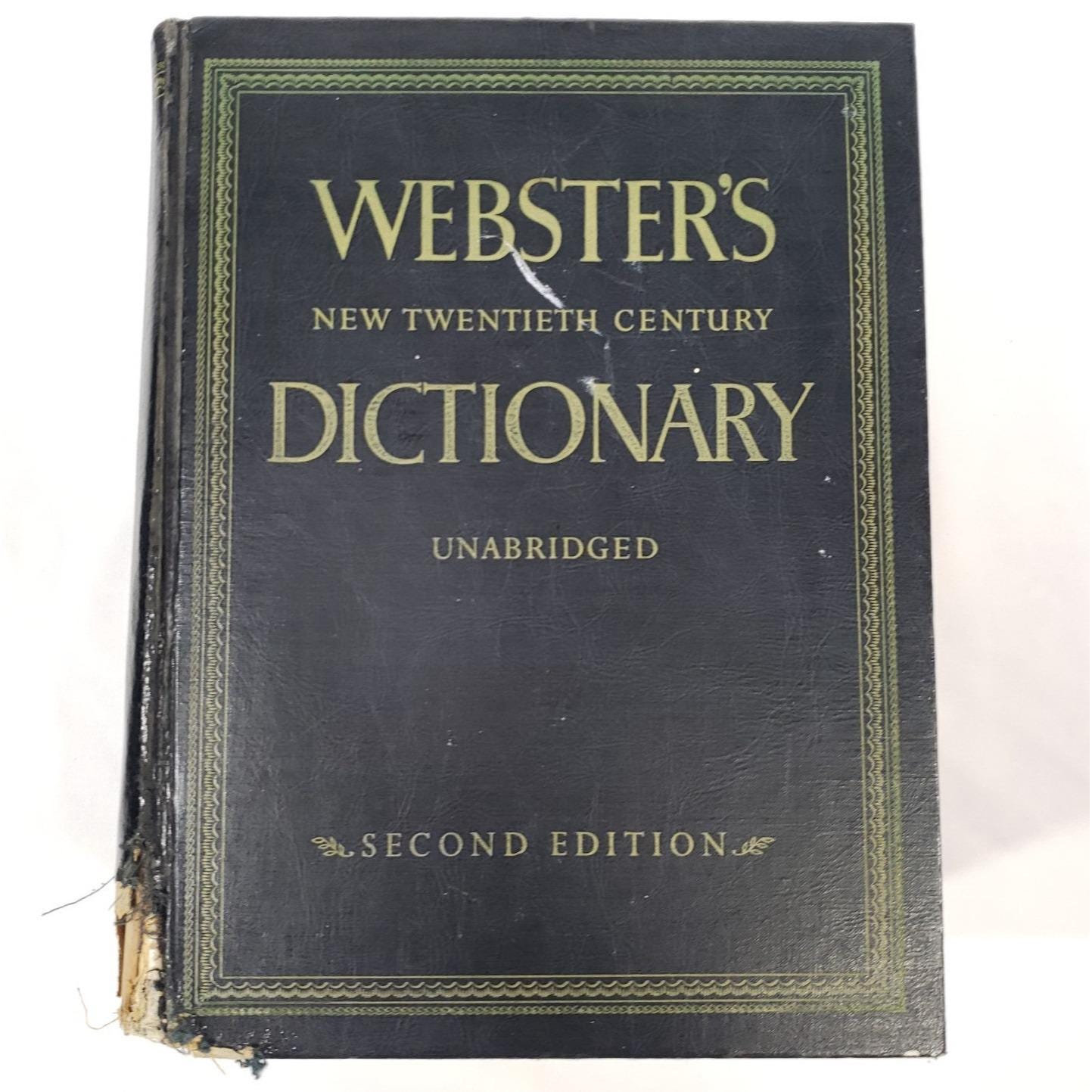新年SALE【激レア書籍】WEBSTER'S DICTIONARY 1959 新年SALE【激レア】WEBSTER'S DICTIONARY 1959 新年SALE【激レア