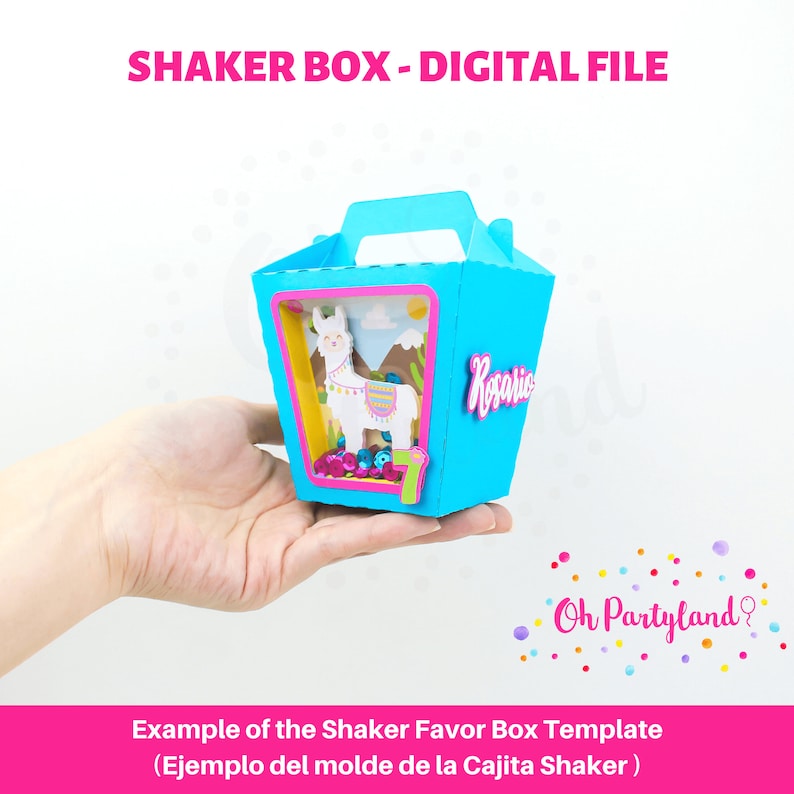 Shaker Box Svg Dxf Pdf Png Favor Box Template SVG Files | Etsy