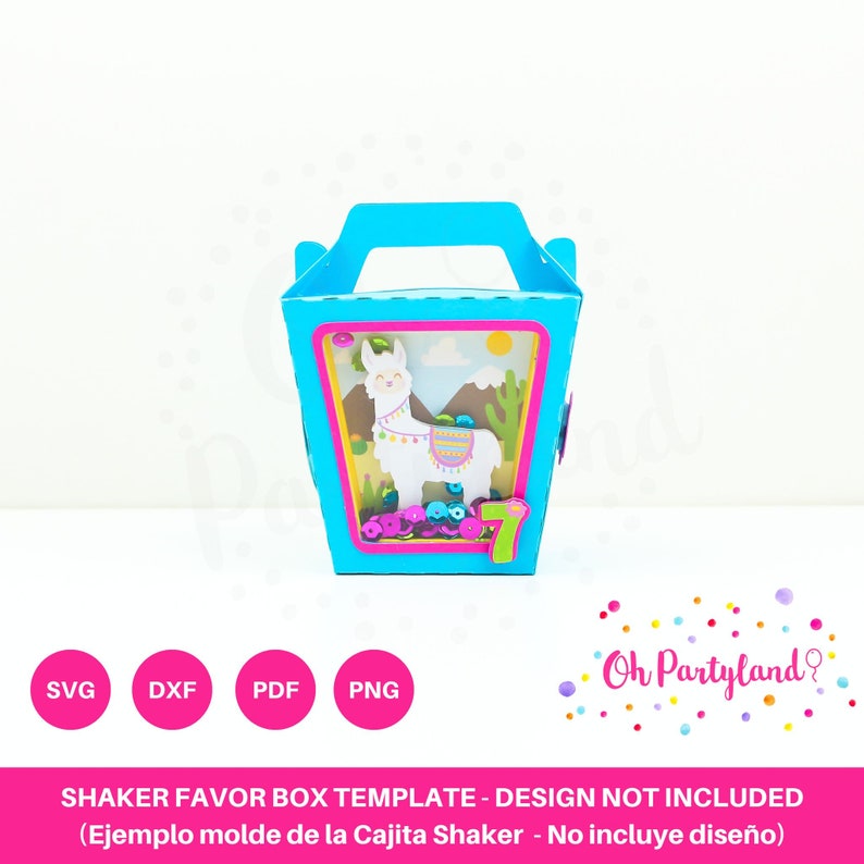 favor box svg, dxf, pdf, png files