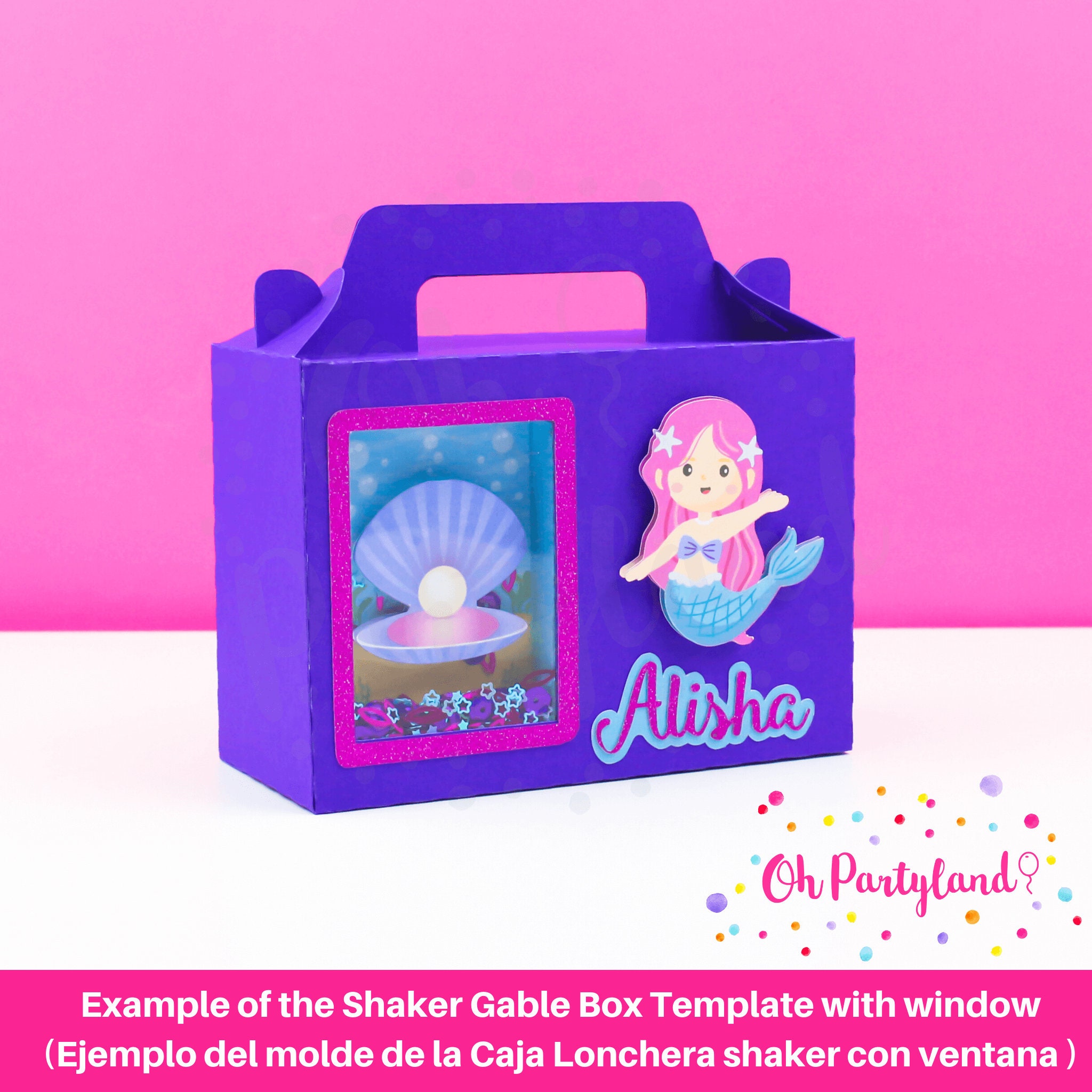 Shaker Gable Box Template Cut File Gable Box SVG DXF PDF | Etsy