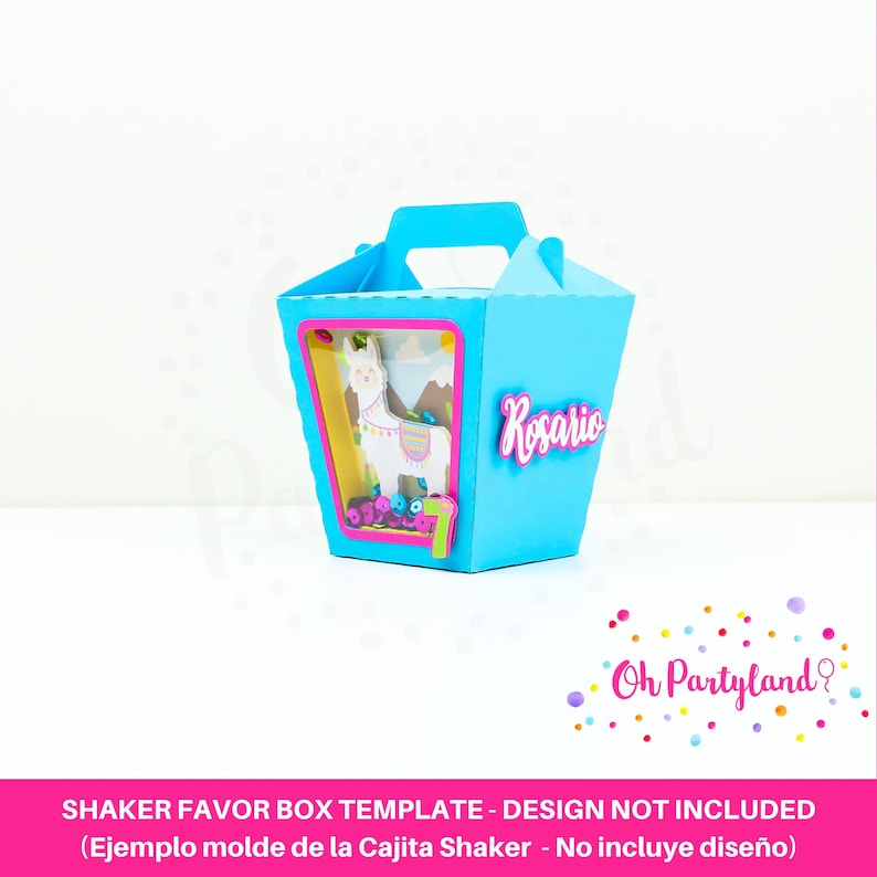 Shaker Box svg, dxf, pdf, png, Favor box template SVG files for Cricut, Candy box template svg, Treat box svg, Please read description image 6