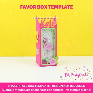 favor box template