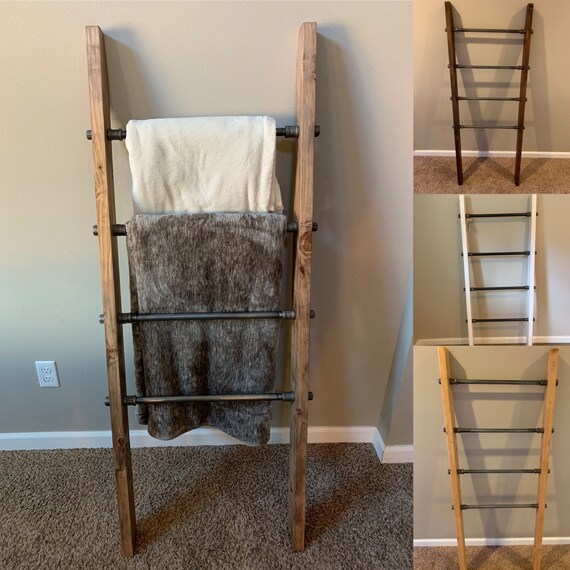 Blanket Ladder Etsy