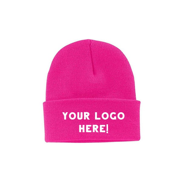 Personalized Vinyl Beanies Etsy