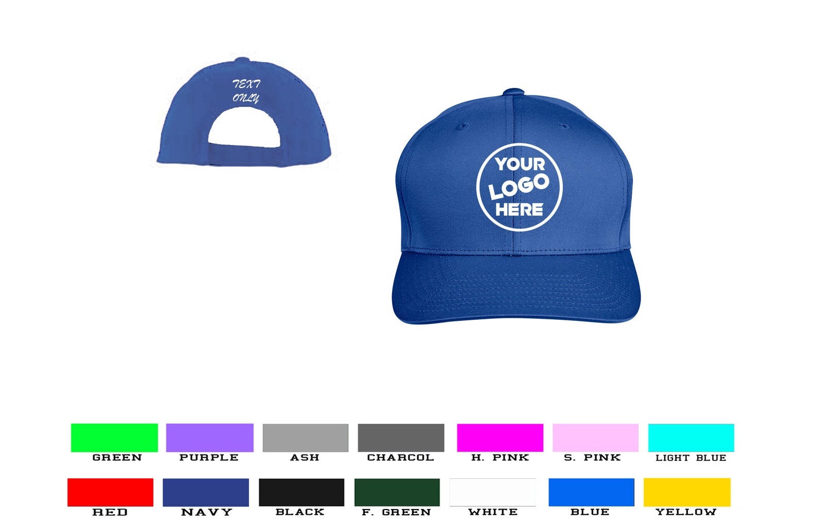 Personalised Baseball Caps Customised Adults Unisex Caps Hats Etsy