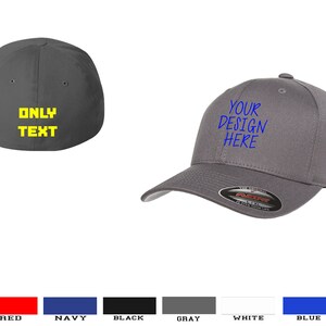 FLEXFIT Custom Printed Hats Personalized Hats Custom Bulk Hats Embroidery Stitching