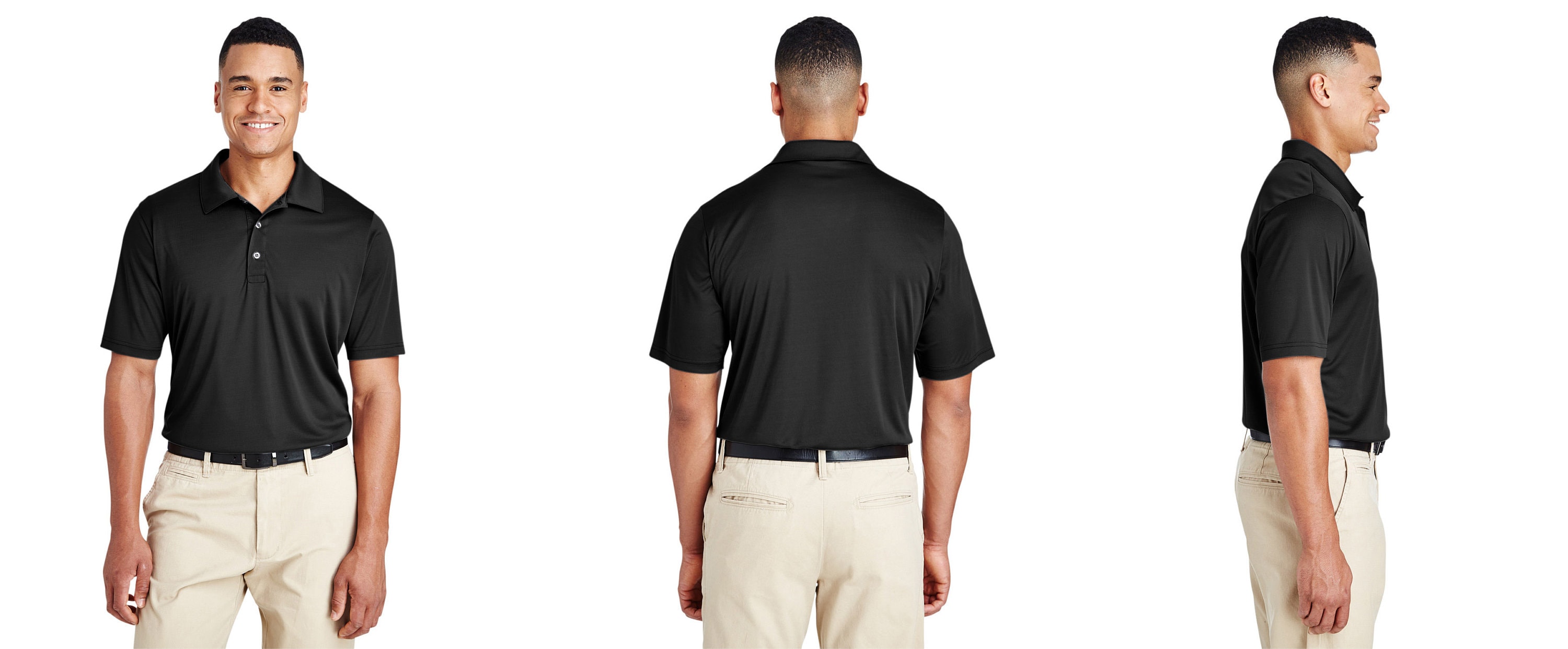 2-side Printing- 25 Polyester Polo Shirt (3 Logos) - Etsy