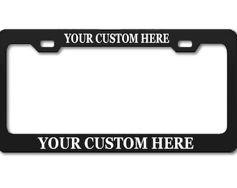 Stainless Steel License Plate Frame Car Vehicle Fits All Car & Model No Rust