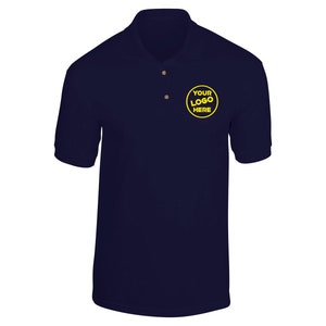 Custom Embroidered Polo Shirts Women Men Add Your Logo Personalized Embroidery