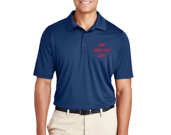 Polyester - Polo Golf Custom Besticktes Dri Fit Dry Shirt Sport Outdoor Aktivitäten
