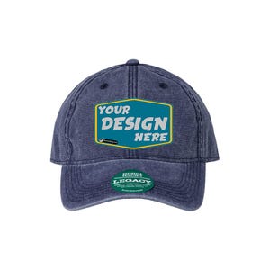 Custom 3D Logo Trucker Cap: Unisex Washed Canvas Baseball Hat