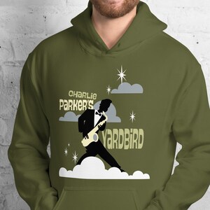Charlie Parker Yardbird Unisex Hoodie
