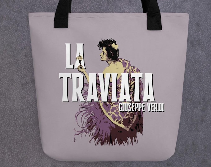 La Traviata by Verdi Tote bag