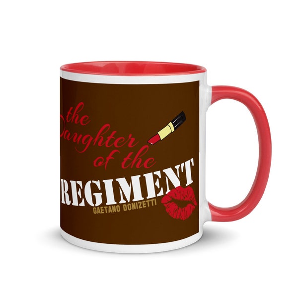 Daughter of the Regiment Mug, Color Inside