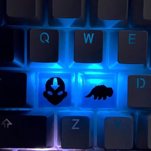 Avatar keycap, Appa and Aang Keycap, Appa Keycap, Aang Keycap,  Avatar: The Last Airbender, sky bison, avatar,