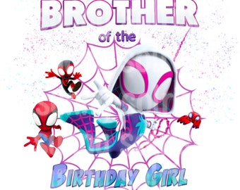 Cumpleaños de Spidey y sus increíbles amigos, Spidey png, jpg, Sublimación de Spidey, Sublimación de araña fantasma, png, jpg, Cumpleaños de araña fantasma para niña