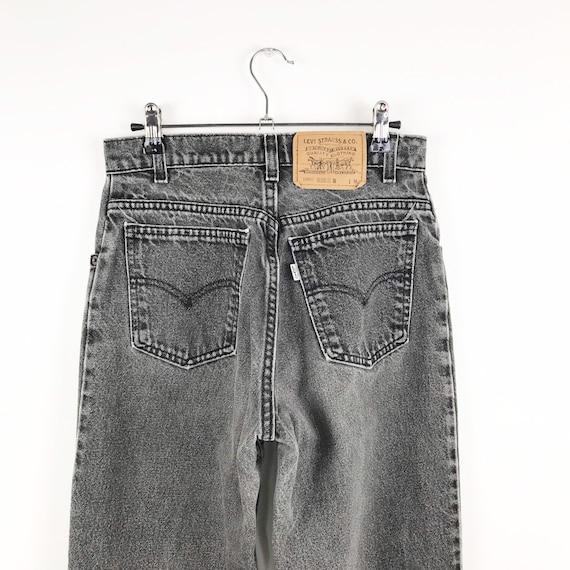 Vintage Levi’s 950 black stone wash tapered leg h… - image 1