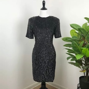 Vintage 1980’s stenay sequin cocktail dress