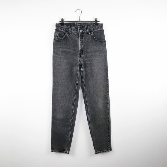 Vintage Levi’s 950 black stone wash tapered leg h… - image 5