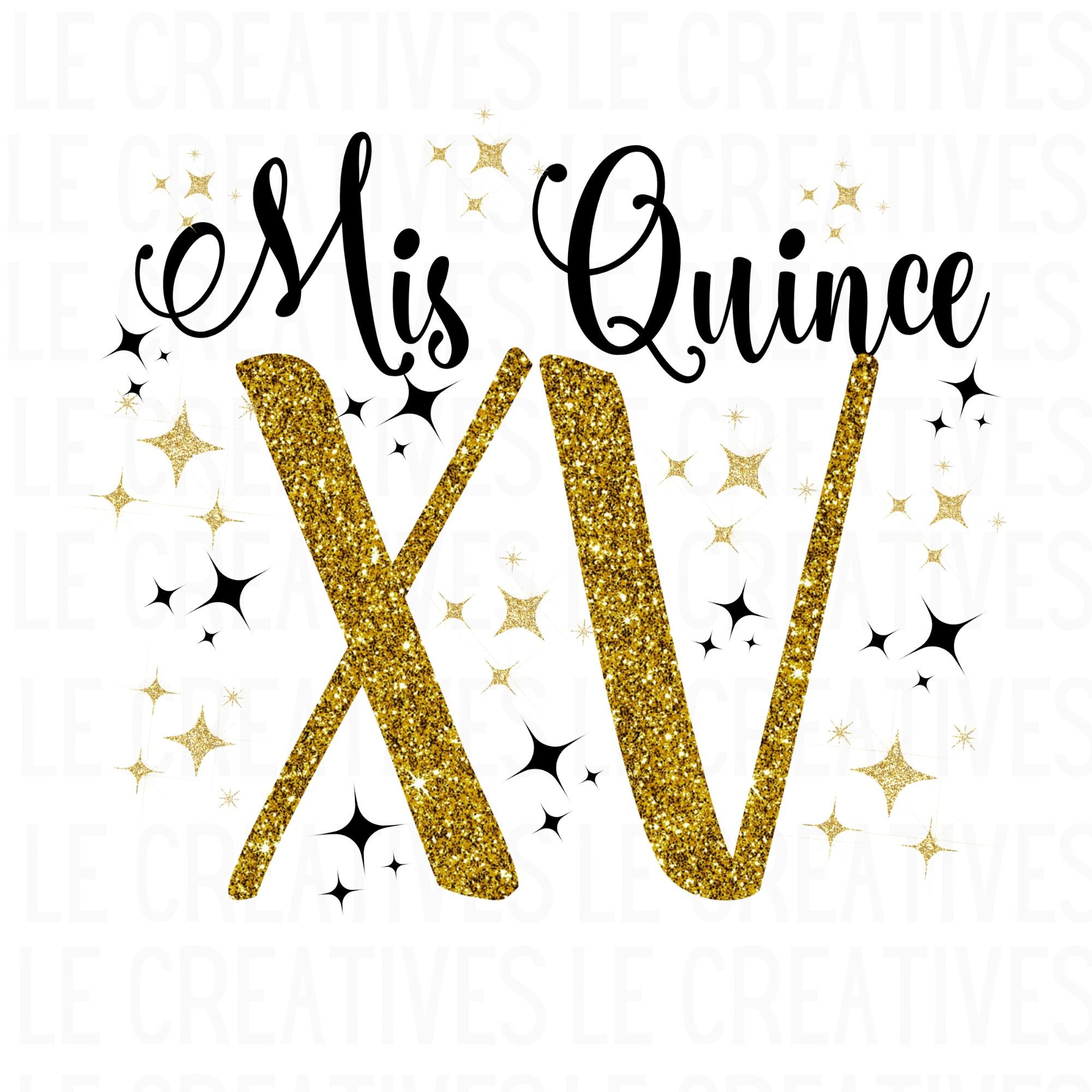 QUINCEANERA Fifteenth Birthday PNG Sublimation Cricut - Etsy
