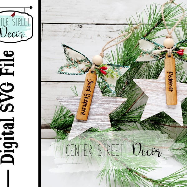 Names of Jesus Ornaments - Etsy
