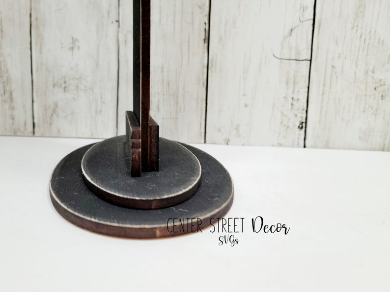 Sign Holder Large Stand Hanger Post SVG File Etsy