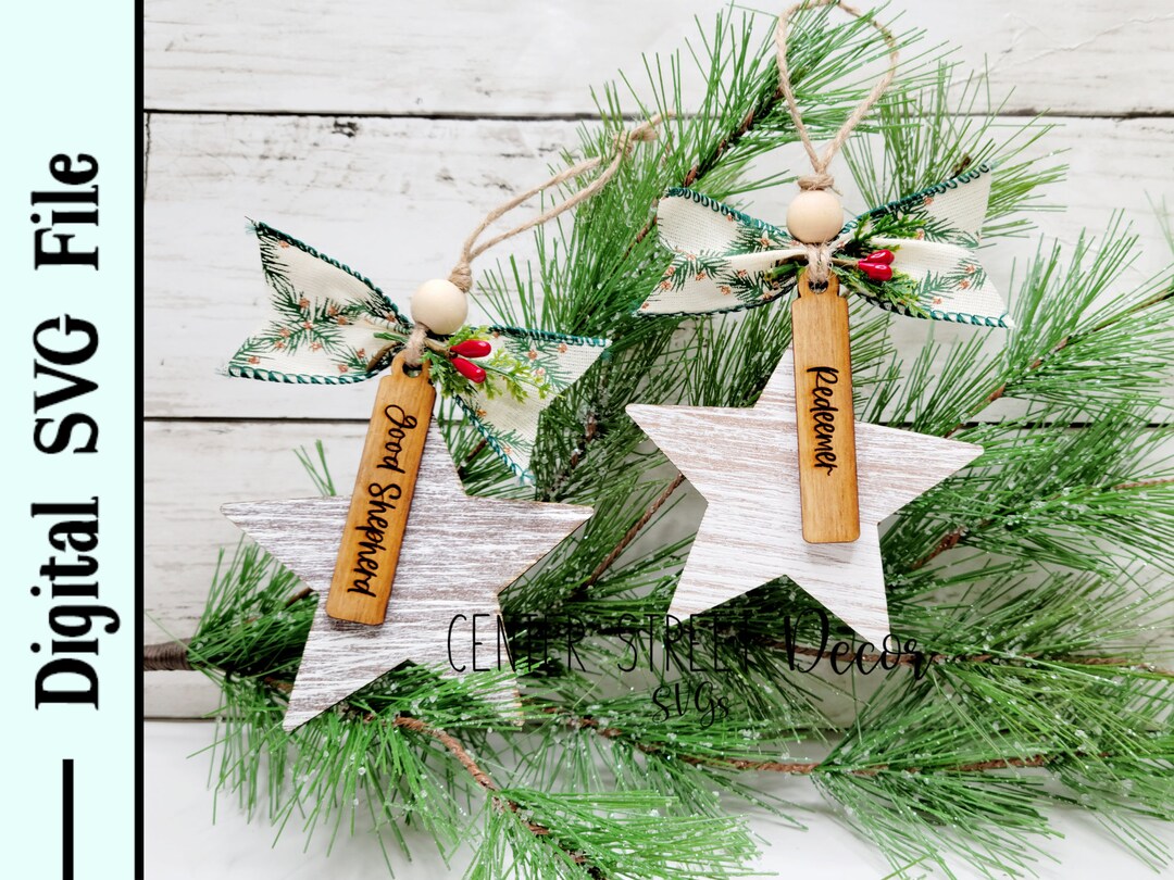 Names of Jesus Ornaments SVG File Etsy UK