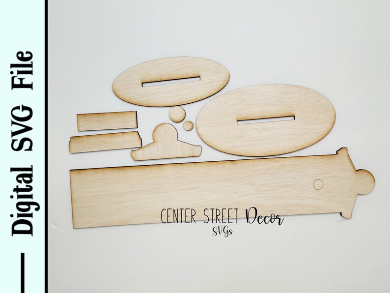 Sign Holder Large Stand Hanger Post SVG File Etsy