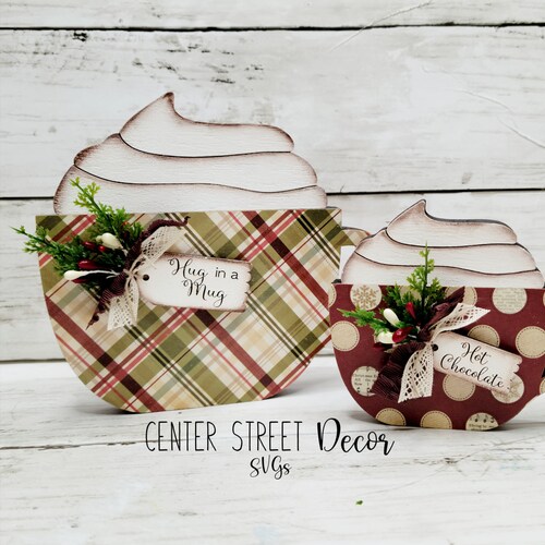 Hot Cocoa Mug SVG PNG Hot Cocoa Clipart Hot Chocolate SVG - Etsy