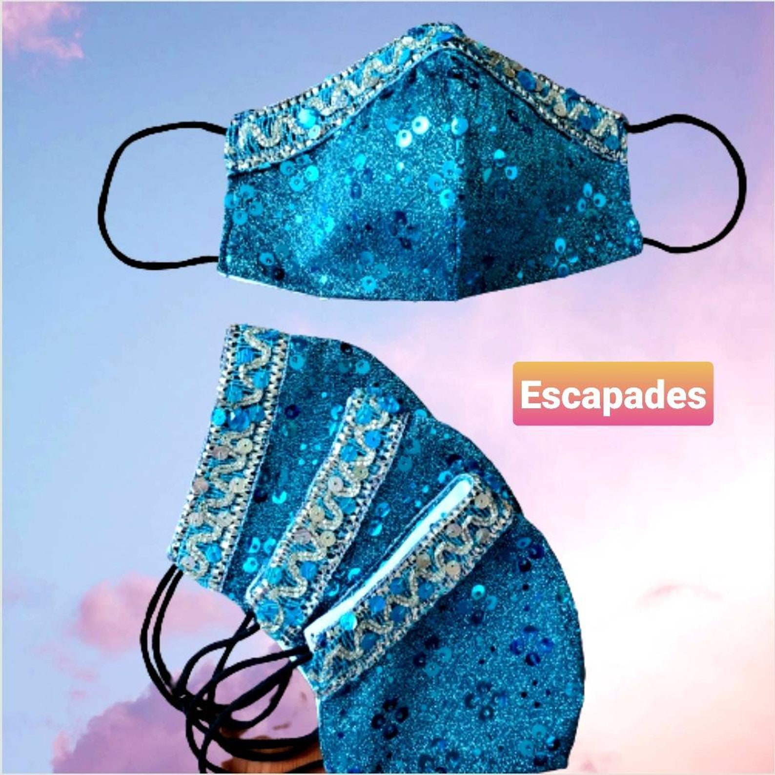 Indian sari mask Sari face mask Designer Mask Desi girl Etsy