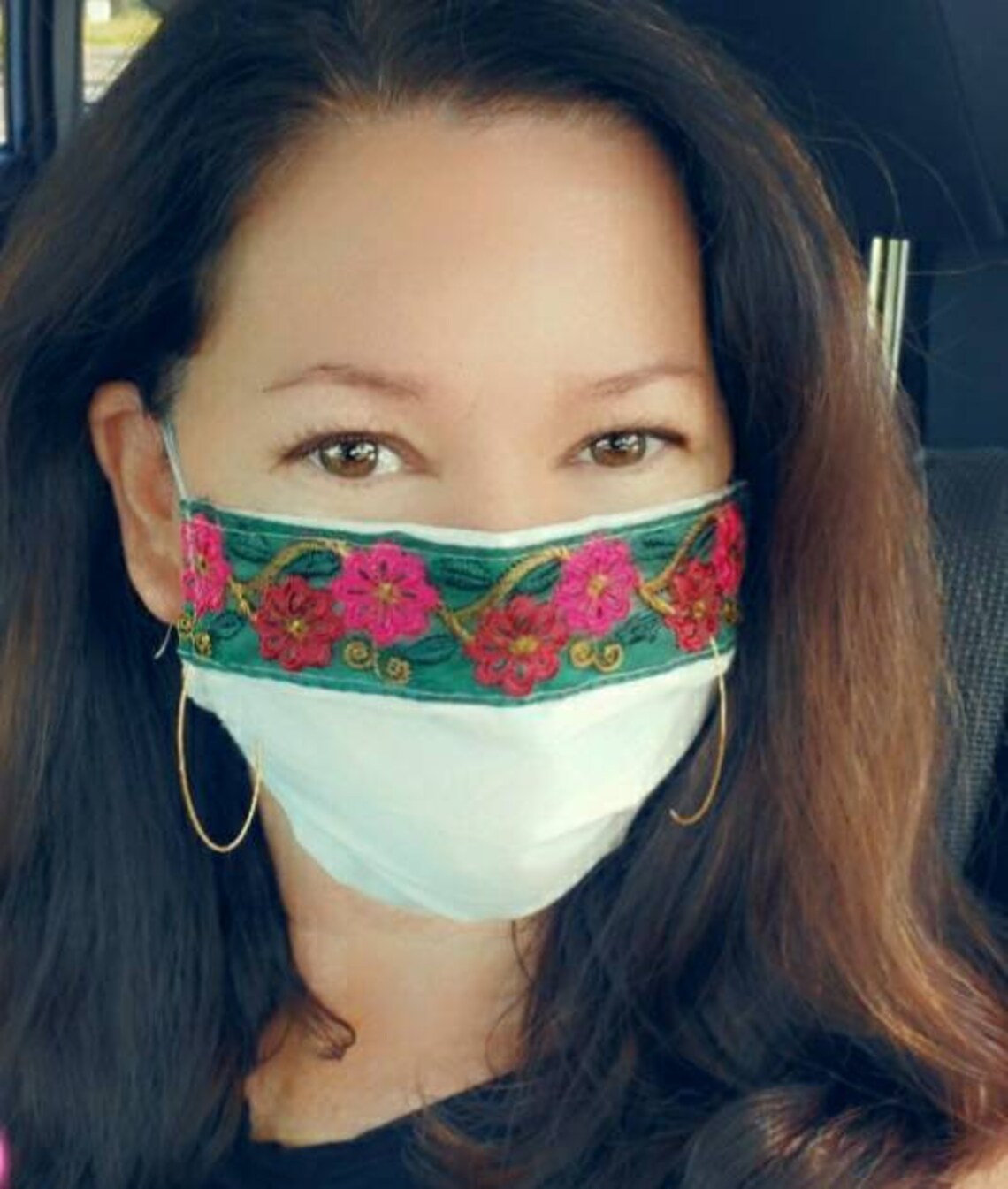 Indian mask sari face mask Desi Indian Style Fabrics from Etsy