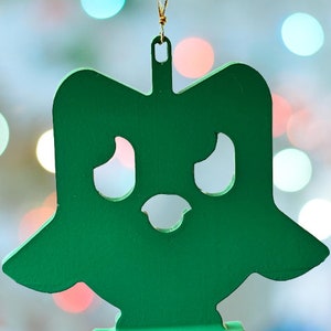 Duolingo Owl gift, Car accessories, language gift, Spanish, Speaking Chinese, Green owl bird, language streak, challenge