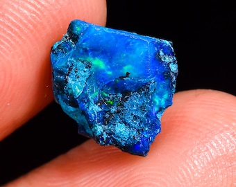 エチオピアウェロ産　オパール 原石 青色 鉱物標本　原石 エチオピアウェロ産 オパール 原石 青色 鉱物標本 原石
