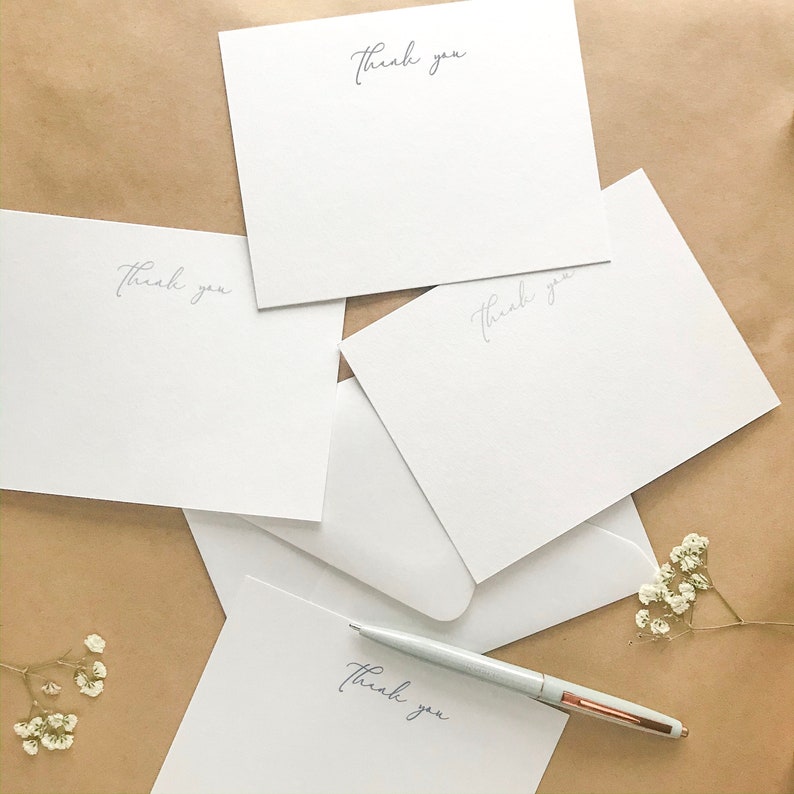 Downloadable Thank You cards Instant Download Digital Thank You Card Printable THANK YOU Cards