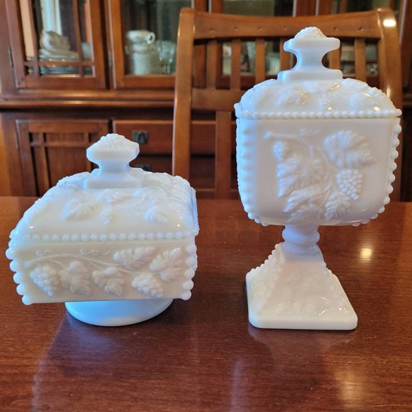 Westmoreland Covered Candy Dish Etsy