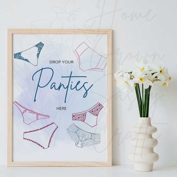 The Panty Game, Bachelorette/hen party drinking game, guess who