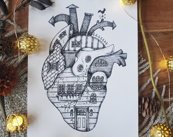 Home- Fine Art Print