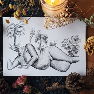 April- Fine Art Print