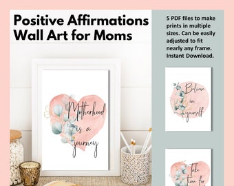 Wall Art For Mom Printable, Mothers Day Wall Art Printable, Mom Wall Art Quote, Printable Mothers Day Gift, Mothers Day Printable For Kids