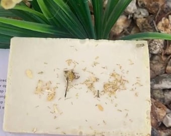 Sapone alla camomilla e muschio marino: trattamento a base di erbe per l'eczema