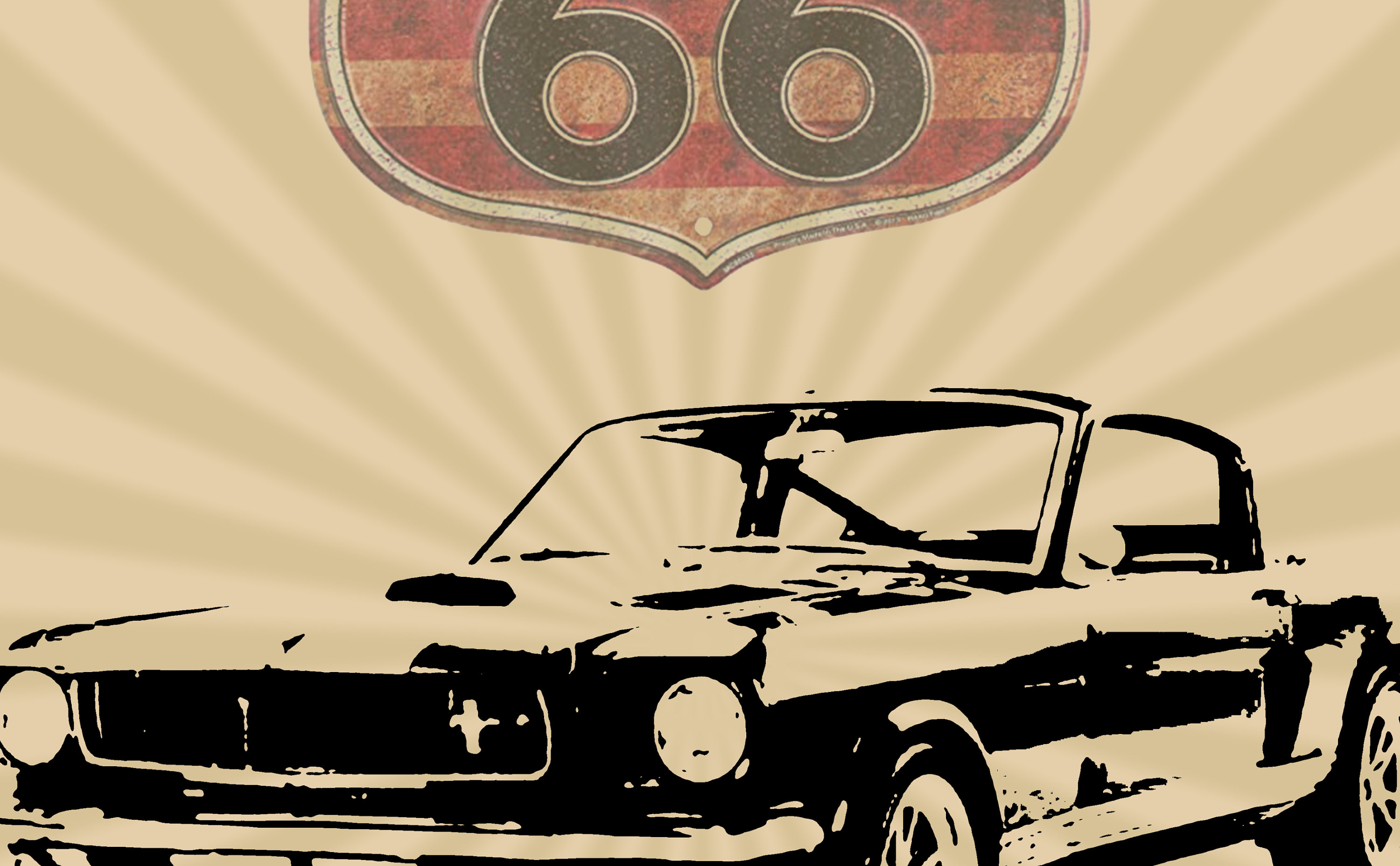Vintage American Muscle Car Poster Print Shelby GT350 With Etsy